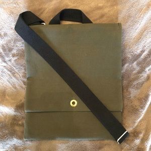 Heavy Canvas Haversack Crossbody Messenger Bag